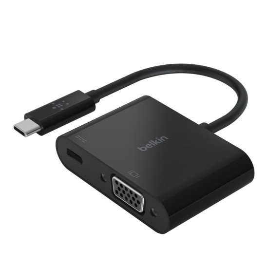 Belkin AVC001BTBK hub & concentrateur USB 3.2 Gen 1 (3.1 Gen 1) Type-C Noir