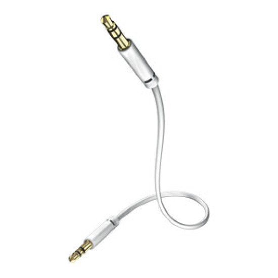 Inakustik 0.5m Star MP3 Audio Cable câble audio 0,5 m 3,5mm 2 x RCA Blanc