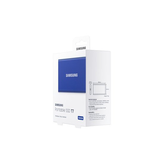 Samsung MU-PC500H 500 Go Bleu