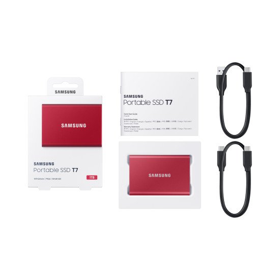 Samsung MU-PC1T0R 1000 Go Rouge Samsung MU-PC1T0R 1000 Go Rouge