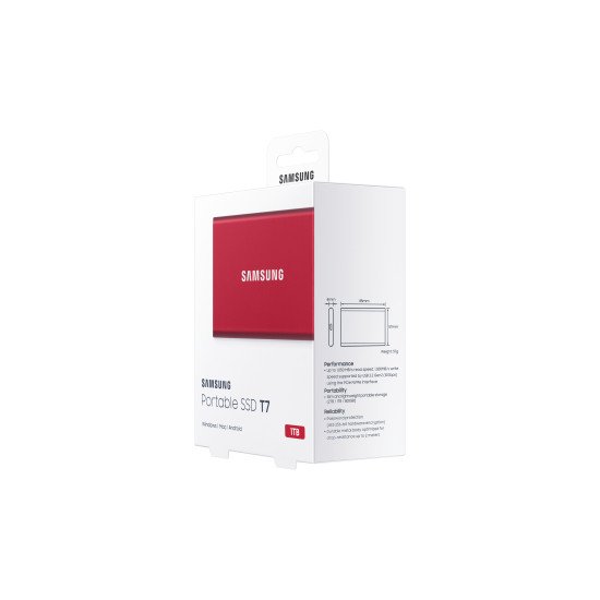 Samsung MU-PC1T0R 1000 Go Rouge Samsung MU-PC1T0R 1000 Go Rouge