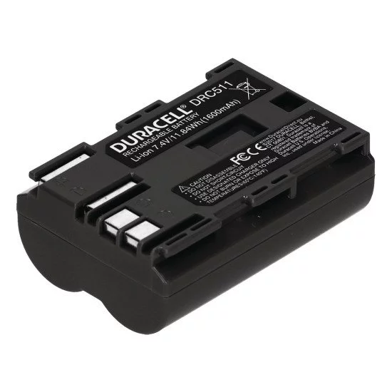 Duracell DRC511 batterie de caméra/caméscope Lithium-Ion (Li-Ion) 1600 mAh Duracell DRC511 batterie de caméra/caméscope Lithium-Ion (Li-Ion) 1600 mAh