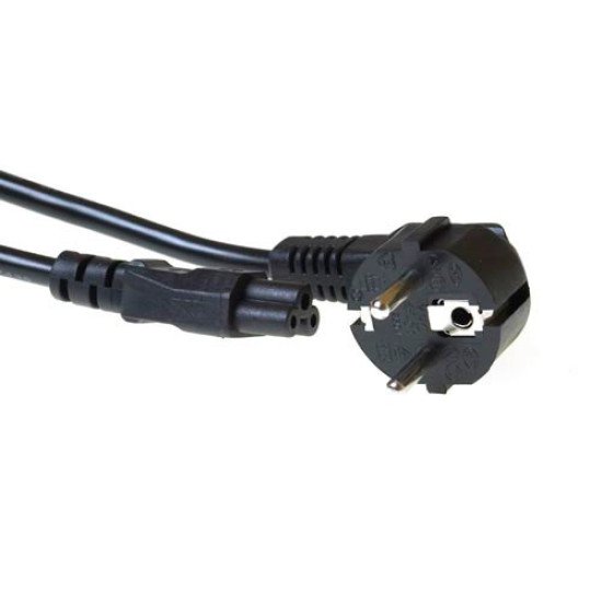 ACT 230V connection cable schuko male (angled) - C5 3 m Noir