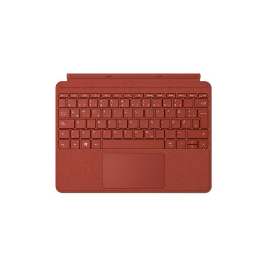 Microsoft Go Type Cover Rouge QWERTZ Anglais