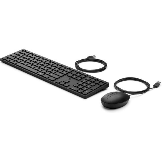 HP Souris et clavier Wired Desktop 320MK QWERTY UK