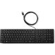 HP 320K clavier USB QWERTY Anglais Noir