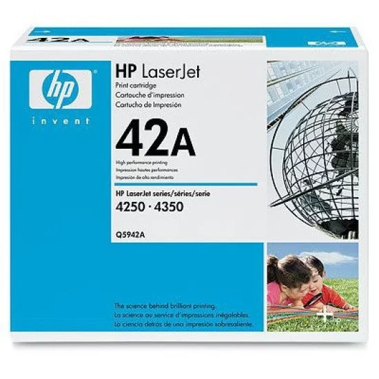 HP 42A / Q5942A Toner Noir HP 42A / Q5942A Toner Noir