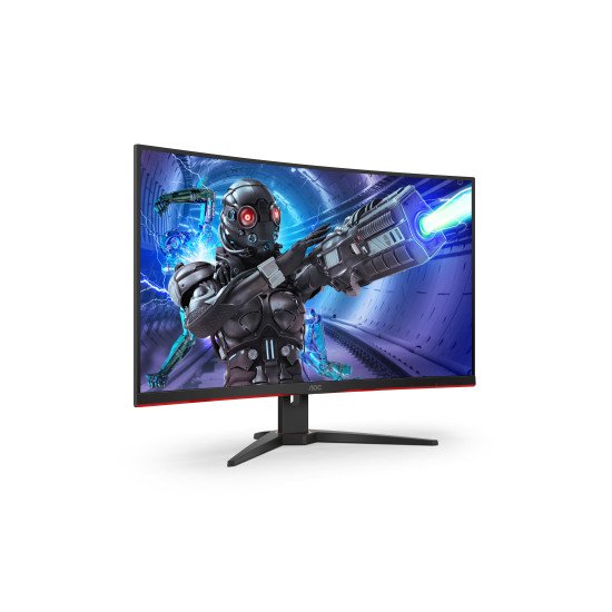 AOC Gaming C32G2ZE/BK écran PC 80 cm (31.5") 1920 x 1080 pixels Full HD LED Noir