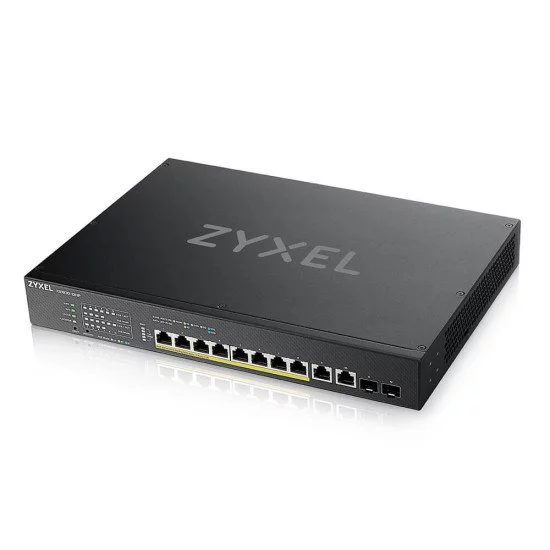 Zyxel XS1930-12HP-ZZ0101F commutateur réseau Géré L3 10G Ethernet Zyxel XS1930-12HP-ZZ0101F commutateur réseau Géré L3 10G Ethernet