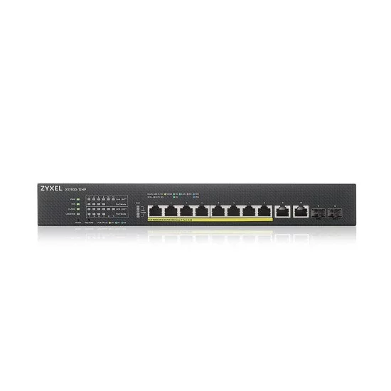 Zyxel XS1930-12HP-ZZ0101F commutateur réseau Géré L3 10G Ethernet Zyxel XS1930-12HP-ZZ0101F commutateur réseau Géré L3 10G Ethernet