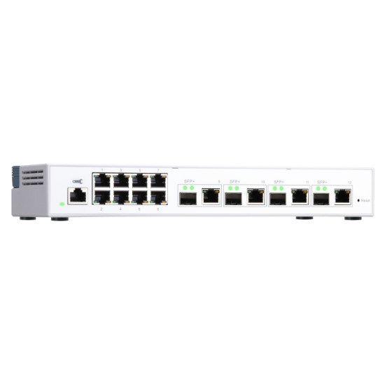 QNAP QSW-M408-4C commutateur réseau Géré L2 Gigabit Ethernet (10/100/1000) Blanc