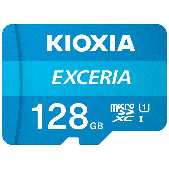 Kioxia Exceria mémoire flash 128 Go MicroSDXC Classe 10 UHS-I