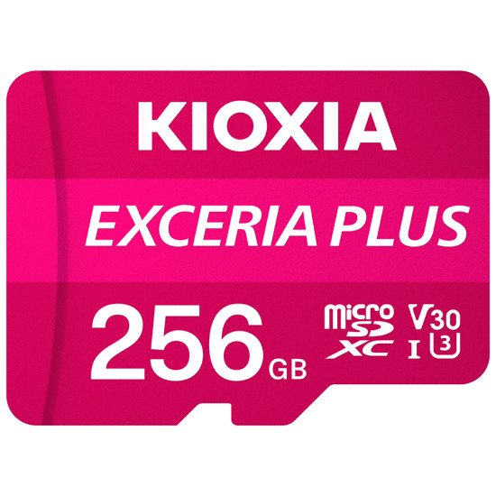 Kioxia Exceria Plus mémoire flash 256 Go MicroSDXC Classe 10 UHS-I