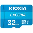 Kioxia Exceria mémoire flash 32 Go MicroSDHC Classe 10 UHS-I