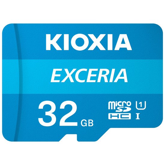 Kioxia Exceria mémoire flash 32 Go MicroSDHC Classe 10 UHS-I