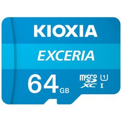 Kioxia Exceria mémoire flash 64 Go MicroSDXC Classe 10 UHS-I