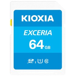 Kioxia Exceria mémoire flash 64 Go SDXC Classe 10 UHS-I