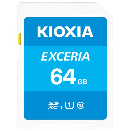 Kioxia Exceria mémoire flash 64 Go SDXC Classe 10 UHS-I