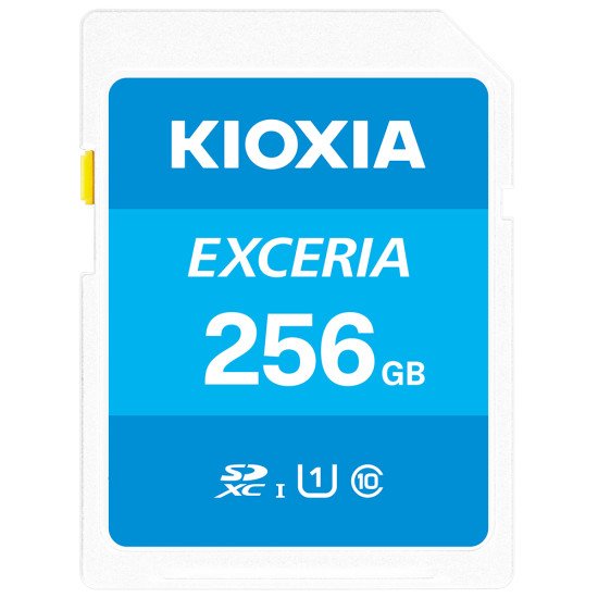 Kioxia Exceria mémoire flash 256 Go MicroSDXC Classe 10 UHS-I