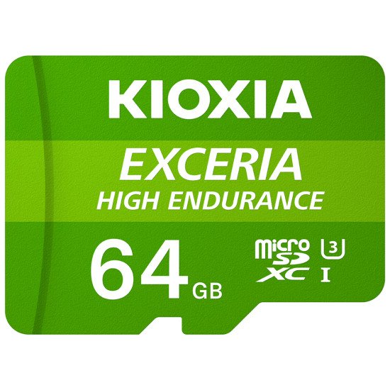 Kioxia Exceria High Endurance mémoire flash 64 Go MicroSDXC Classe 10 UHS-I