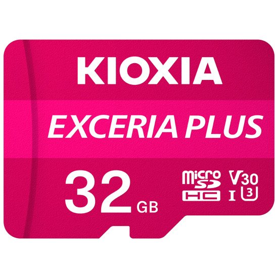 Kioxia Exceria Plus mémoire flash 32 Go MicroSDHC Classe 10 UHS-I