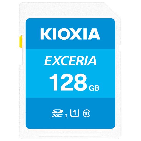 Kioxia Exceria mémoire flash 128 Go SDXC Classe 10 UHS-I