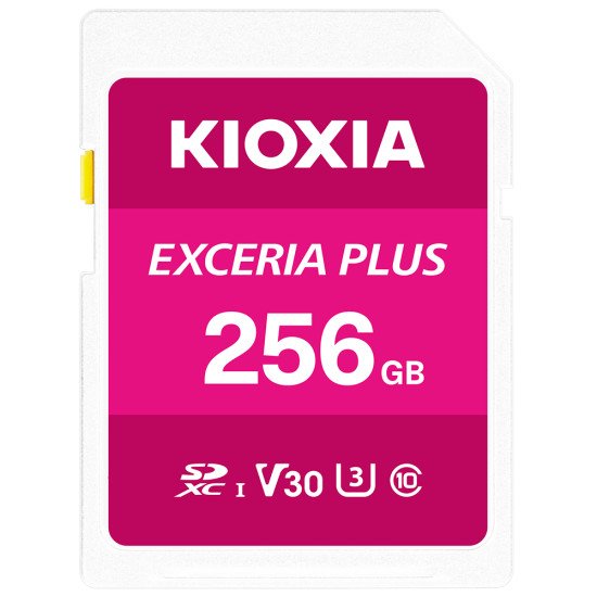 Kioxia Exceria Plus mémoire flash 256 Go SDXC Classe 10 UHS-I