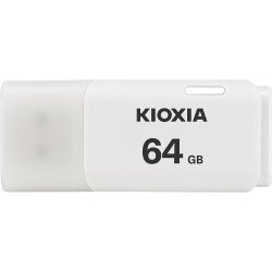Kioxia TransMemory U202 lecteur USB flash 64 Go USB Type-A 2.0 Blanc