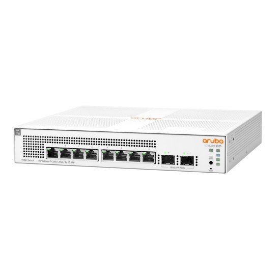 HPE Aruba Instant On 1930 Géré L2+ Gigabit Ethernet (10/100/1000) Blanc 1U 