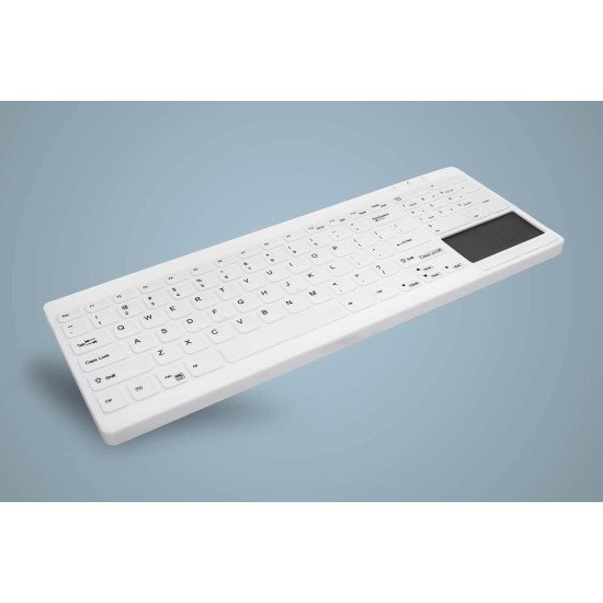 Active Key AK-C7412 clavier USB Anglais britannique Blanc