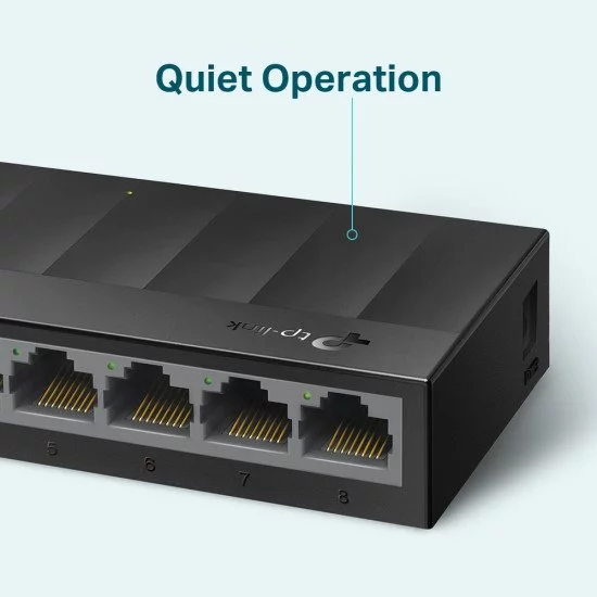 TP-LINK LS1008G commutateur réseau Non-géré Gigabit Ethernet (10/100/1000) Noir TP-LINK LS1008G commutateur réseau Non-géré Gigabit Ethernet (10/100/1000) Noir