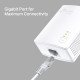 TP-LINK TL-PA7017 KIT Adaptateur réseau CPL 1000 Mbit/s Ethernet/LAN Blanc 2 pièce(s) TP-LINK TL-PA7017 KIT Adaptateur réseau CPL 1000 Mbit/s Ethernet/LAN Blanc 2 pièce(s)