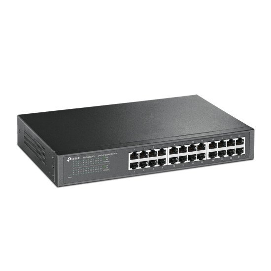 TP-Link TL-SG1024D commutateur réseau Non-géré Gigabit Ethernet (10/100/1000) Gris
