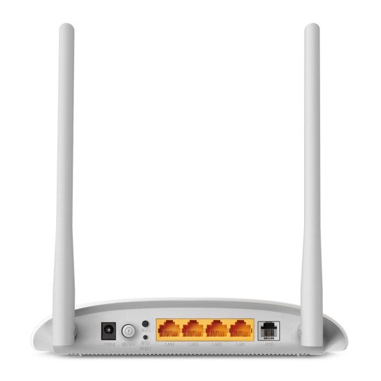 TP-LINK TD-W8961N routeur sans fil Fast Ethernet Monobande (2,4 GHz) Gris, Blanc