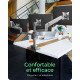 ICY BOX IB-MS525-T 76,2 cm (30") Bureau Gris, Argent