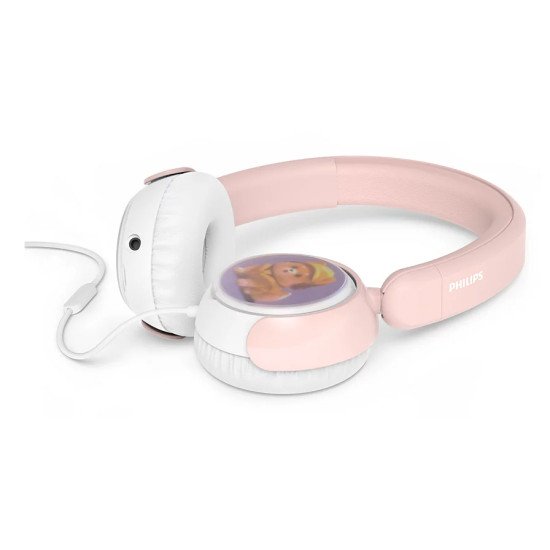 Philips TAK2000PK/00 casque Avec fil Arceau Appel/Musique/TV Rose