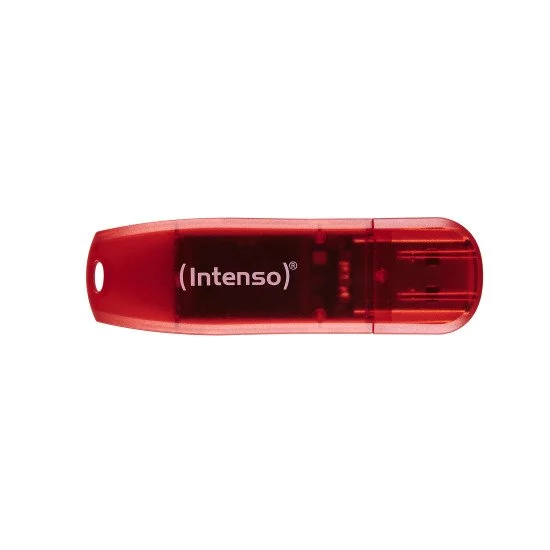 Intenso Rainbow Line lecteur USB flash 128 Go USB Type-A 2.0 Rouge, Transparent Intenso Rainbow Line lecteur USB flash 128 Go USB Type-A 2.0 Rouge, Transparent