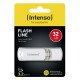 Intenso Flash Line lecteur USB flash 32 Go USB Type-C 3.2 Gen 1 (3.1 Gen 1) Blanc