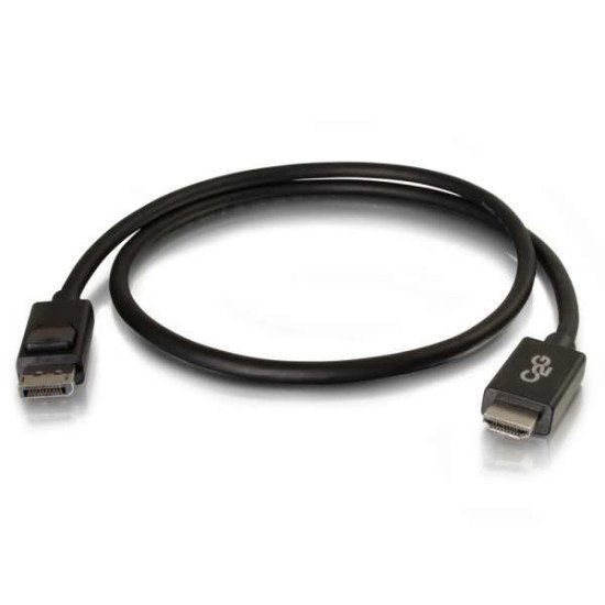 C2G Câble adaptateur DisplayPort™ mâle vers HDMI® mâle - Noir (conforme TAA) 4,5 m