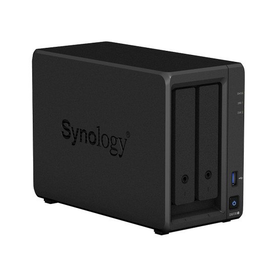 Synology DiskStation DS720+ serveur de stockage J4125 Ethernet/LAN Bureau Noir NAS