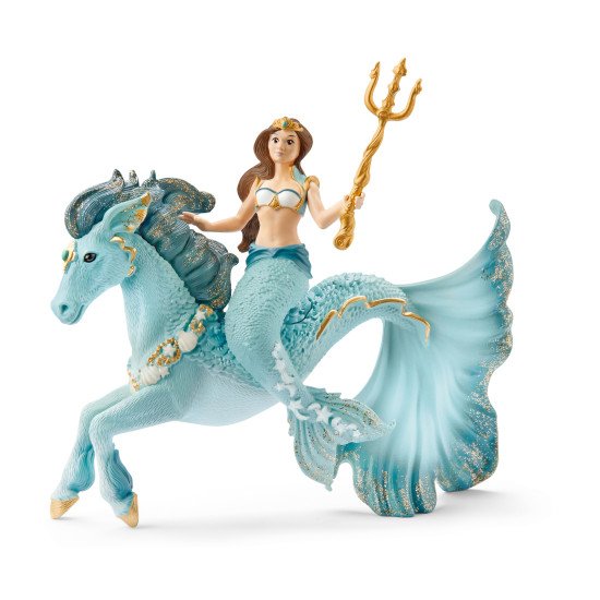 schleich BAYALA Sirène Eyela sur cheval de mer