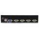 StarTech.com Commutateur KVM 4 Ports VGA USB, Montage en Rack et OSD - Switch KVM - 1920x1440