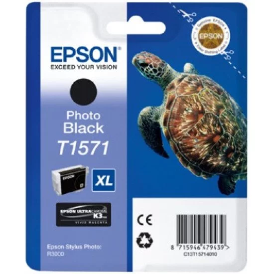 Epson T1571 Cartouche encre Noir Epson T1571 Cartouche encre Noir
