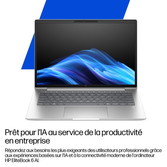 HP EliteBook 6 AD3Q6ET#UUG laptop Intel Core Ultra 5 225U Ordinateur portable 40,6 cm (16") WUXGA 32 Go DDR5-SDRAM 1 To SSD Wi-Fi 6E (802.11ax) Windows 11 Pro Argent HP EliteBook 6 AD3Q6ET#UUG laptop Intel Core Ultra 5 225U Ordinateur portable 40,6 cm (16") WUXGA 32 Go DDR5-SDRAM 1 To SSD Wi-Fi 6E (802.11ax) Windows 11 Pro Argent