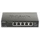 D-Link DGS-1100-05PDV2 commutateur réseau Géré Gigabit Ethernet