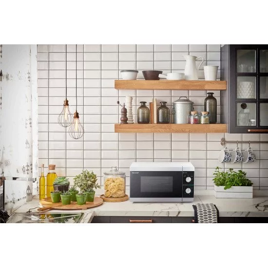 Sharp Home Appliances YC-MS01E-S micro-onde Comptoir Micro-ondes uniquement 20 L 800 W Sharp Home Appliances YC-MS01E-S micro-onde Comptoir Micro-ondes uniquement 20 L 800 W