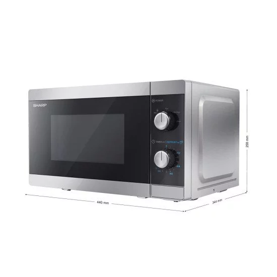 Sharp Home Appliances YC-MS01E-S micro-onde Comptoir Micro-ondes uniquement 20 L 800 W Sharp Home Appliances YC-MS01E-S micro-onde Comptoir Micro-ondes uniquement 20 L 800 W
