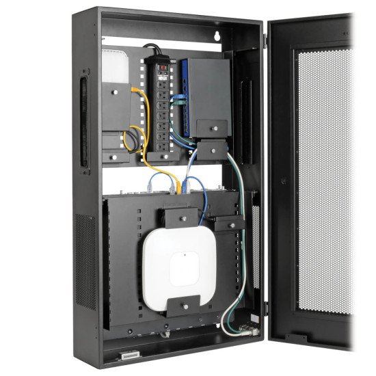 Tripp Lite SRWF6UMOD étagère 3U Rack monté sur le mur Noir Tripp Lite SRWF6UMOD étagère 3U Rack monté sur le mur Noir