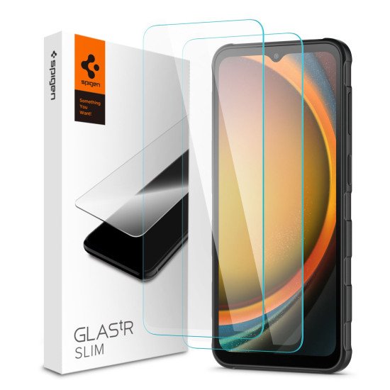 Spigen GLAS.tR Slim Protection d'écran transparent Samsung 2 pièce(s)