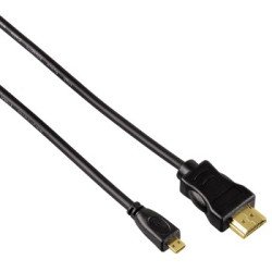 Hama HDMI 0.5m câble HDMI 0,5 m HDMI Type A (Standard) HDMI Type D (Micro) Noir Hama HDMI 0.5m câble HDMI 0,5 m HDMI Type A (Standard) HDMI Type D (Micro) Noir